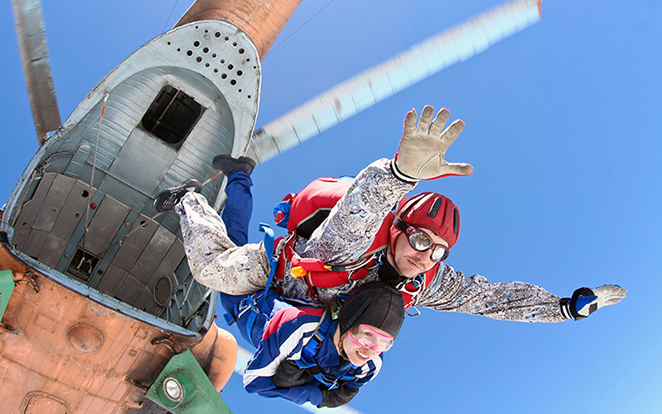 Tandem Skydiving
